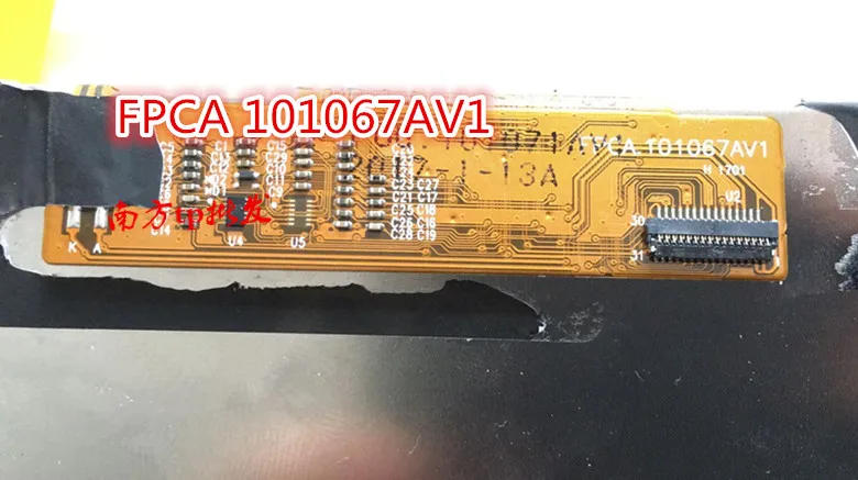 ЖК модуль 10 1 дюйма 31pin для планшетов fpca.1067av1 WJWX101067A wx101071a экран дисплея|lcd screen
