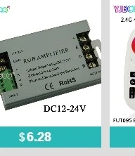 Milight DC12V-24V DMX 512 RGB+ CCT Светодиодная лента управления Лер RBGWW/CW 2,4 GHz RF беспроводной контроллер wifi панель управления терминалом