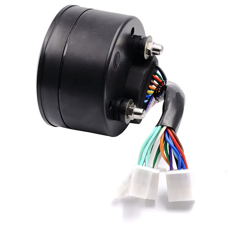 Универсальный цифровой мотоцикл ЖК экран скорость метр одометр Techometer датчик