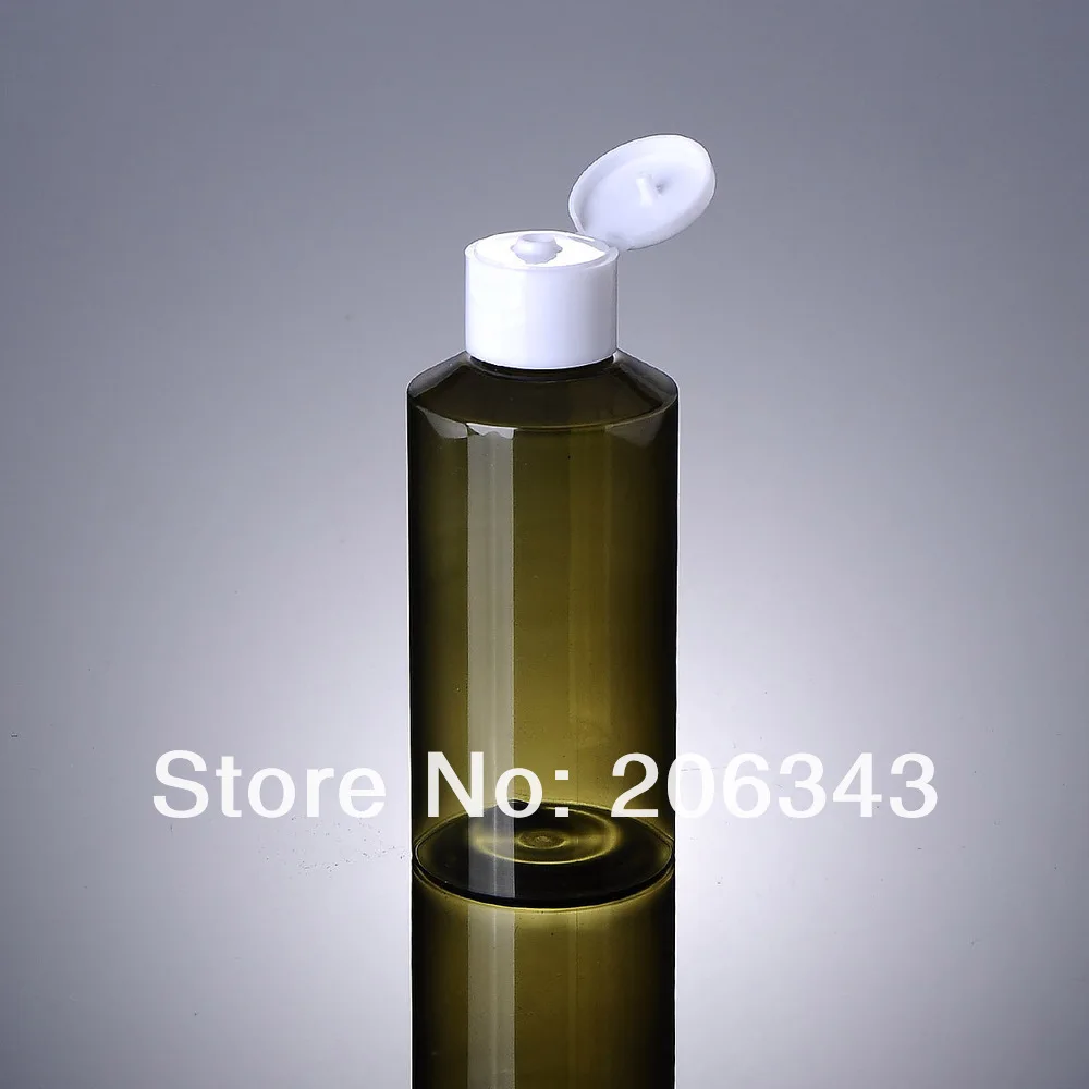 150 мл зеленая/прозрачная/коричневая ПЭТ бутылка или пластиковая с маленькой