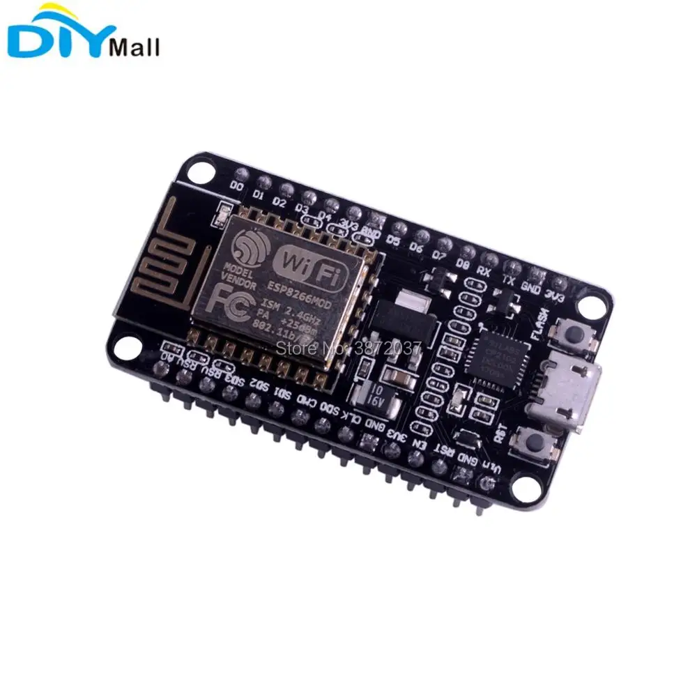 10 шт./лот NodeMcu Devkit V2 Lua WIFI макетная плата на основе CP2102 ESP8266 ESP 12 Интернет вещей для