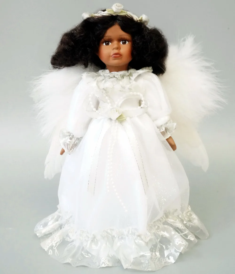 Cosette 10 &quotручная работа домашняя коллекция фарфоровая Рождественская Кукла ангел