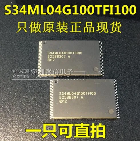 100% новый и оригинальный S34ML04G100TFI000 S34ML04G100TFI00|Запасные части| |