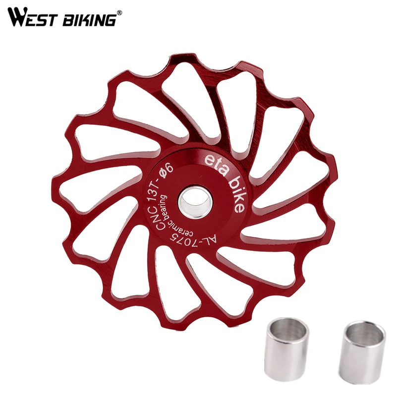 WEST BIKING Bike 13T MTB керамический подшипник Jockey колесный шкив для дорожного велосипеда