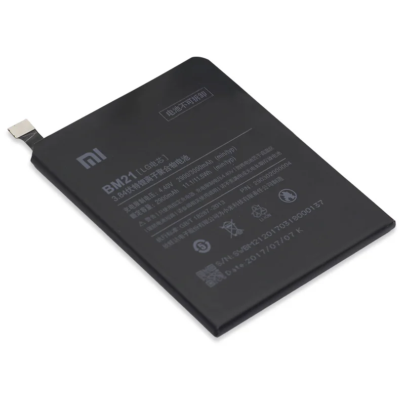 Оригинальный аккумулятор для телефона BM21 Xiaomi Mi Note 3 GB Оперативная память высокое