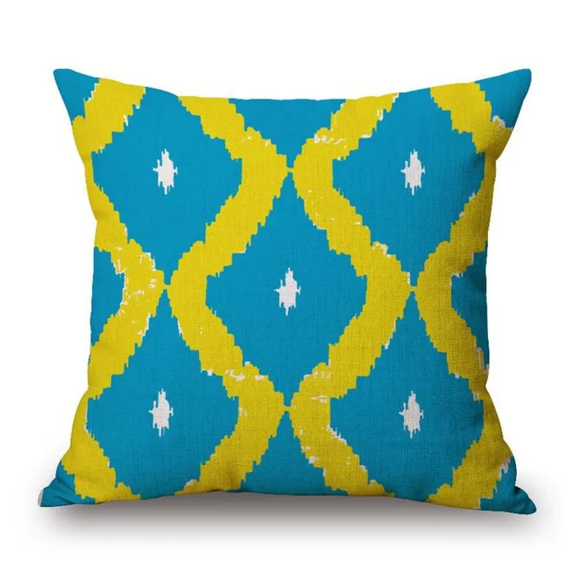 Наволочка в богемном стиле с геометрическим принтом для автомобиля Almofadas