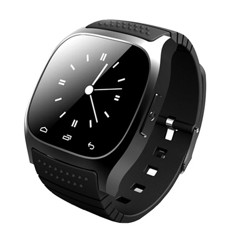 Спортивные Bluetooth Смарт часы фитнес трекер наручные M26 умные с циферблатом SMS