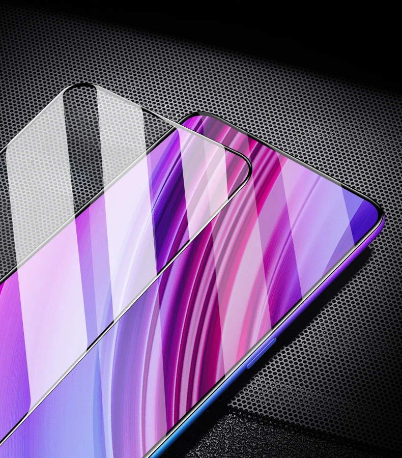 Полностью клеящееся закаленное стекло с полным покрытием для OPPO Realme X Защитная