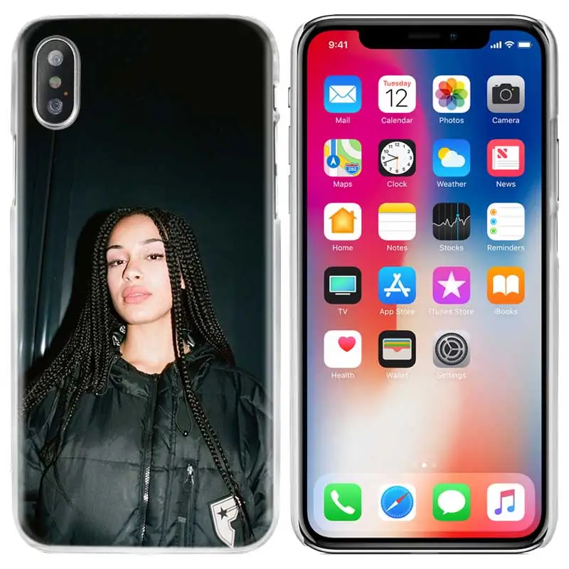 10 Jorja Smith Case Cover Clear Hard PC for iPhone XS Max XR 7 8 6 6s Plus X 5 5s SE 5C 4 4S - Цвет: 10