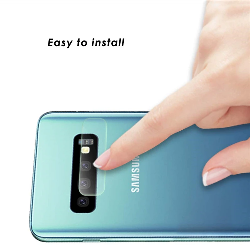 Объектив из закаленного стекла Защитная пленка для экрана телефона чехол Samsung