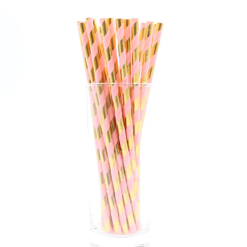 Straw25pcs 10 шт./лот баскетбольные футбольные вечерние одноразовые бумажные столовые приборы для детского душа с днем рождения, свадебные украшения - Цвет: Straw25pcs