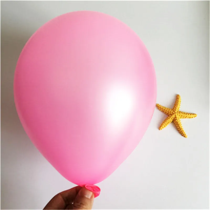 SH032-Pink 50 шт./лот, рождественские украшения, воздушные шары 10 дюймов, надувные рождественские свадебные украшения, воздушные шары для дня рождения, вечеринки, 9Z - Цвет: SH032-Pink