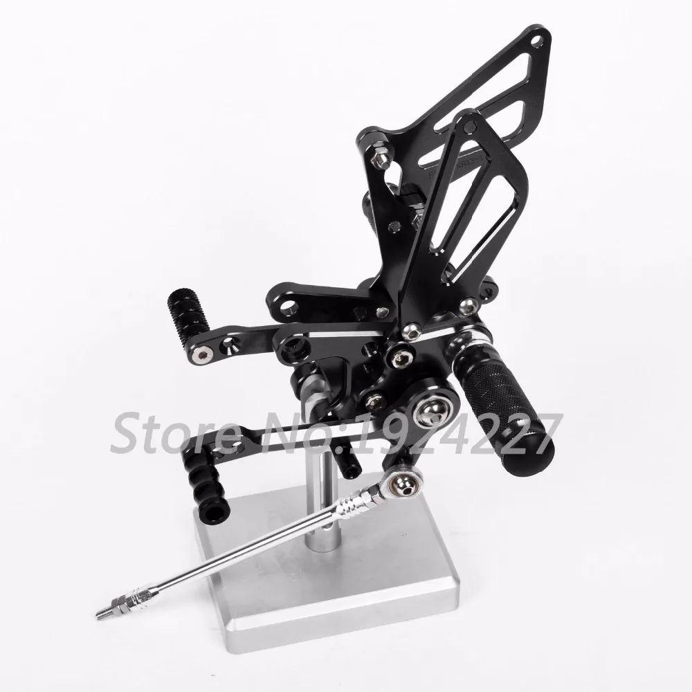 8 видов цветов CNC Rearsets для Suzuki GSXR 750 1996 2005 задний комплект мотоциклетные