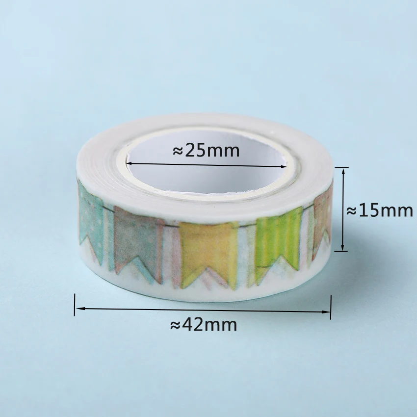 1 шт. декоративная клейкая лента для дневника 1000 см|decorative adhesive tape|masking paper tapeadhesive tape