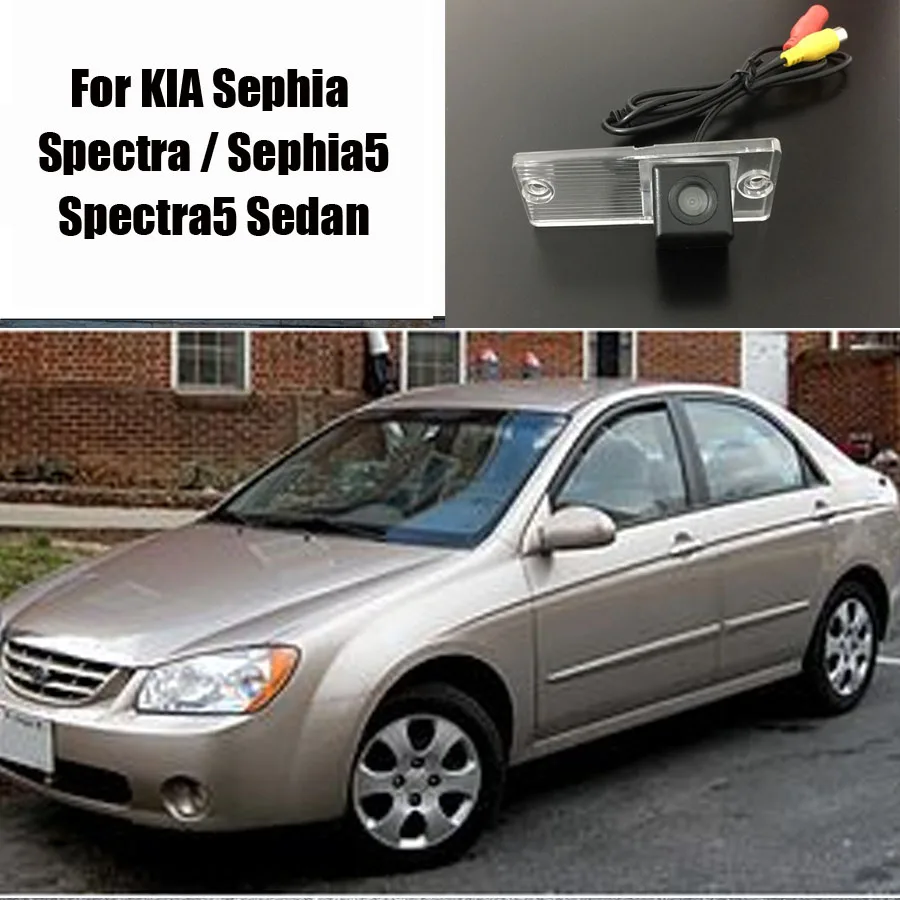 Камера заднего вида для KIA Sephia Spectra / Sephia5 Spectra5 седан/камера вида/HD CCD DVD DVR GPS/лампа
