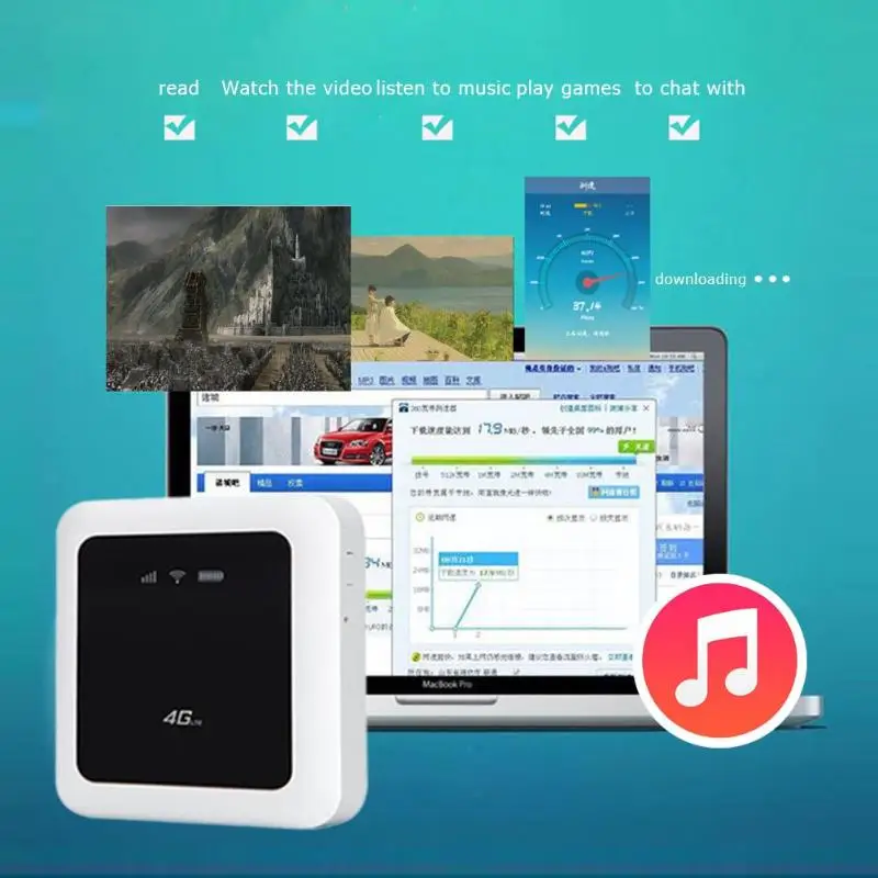 Portable 4G/3G Mini Wifi Router Dongle 150Mbps Wireless Receiver Mobile Hotspot Qualcomm Dual Core Platform and WIFI Scheme | Компьютеры и