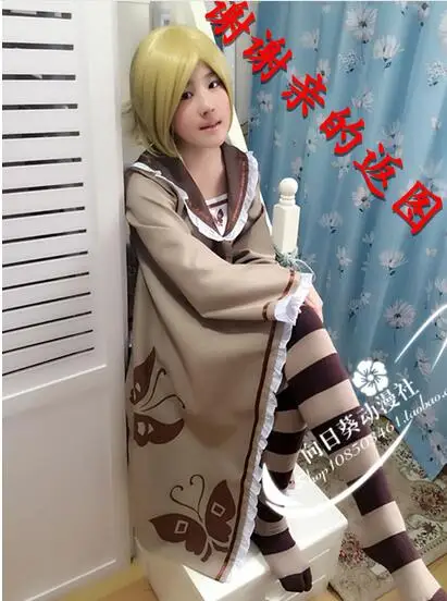 Vocaloid senbonzakura Kagamine Rin карнавальный костюм военная армейская форма наряд|rin cosplay|kagamine