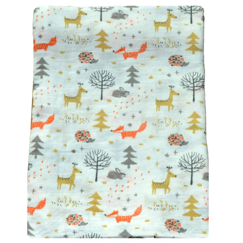 Многофункциональное одеяло для новорожденных детское из бамбукового волокна|aden