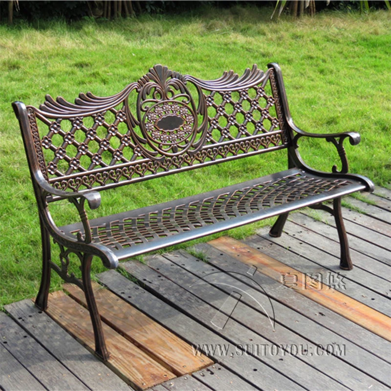 51" Patio Cast aluminum Frame 2 person Porch Chair Garden Bench Park Yard Outdoor Furniture in 3 colors
51" Patio Cast aluminum Frame 2 person Porch Chair Garden Bench Park Yard Outdoor Furniture in 3 colors