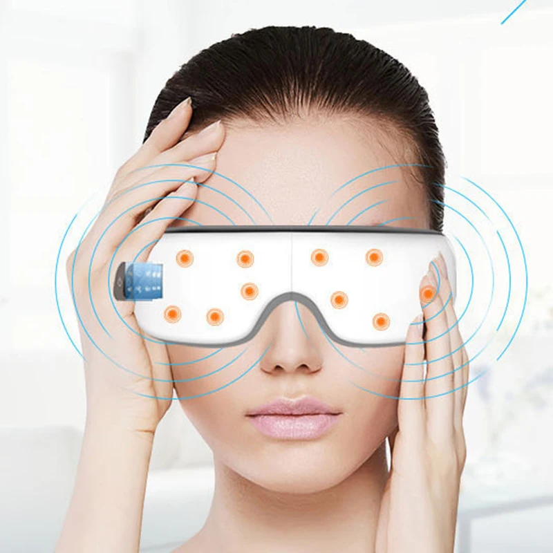 Электрическая маска для массажа глаз Migraine 2 цвета средство улучшения зрения на