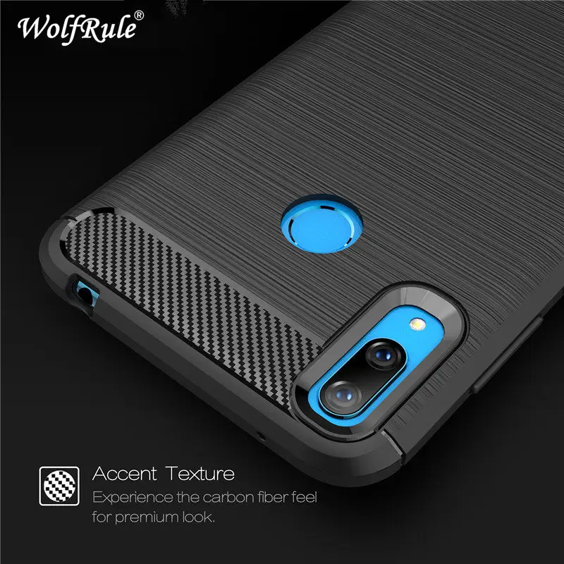 

Case For Huawei Y7 Prime 2019 Cover Shockproof Silicone Brushed Style Soft Case For Huawei Y7 Prime 2019 Capa For Huawei Y7 2019