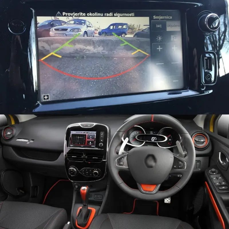 EEMRKE 24 Pin Автомобильный адаптер для задней камеры разъем провода для Renault Clio IV 4 Lutecia обновление экрана дисплей видео вход RCA кабель