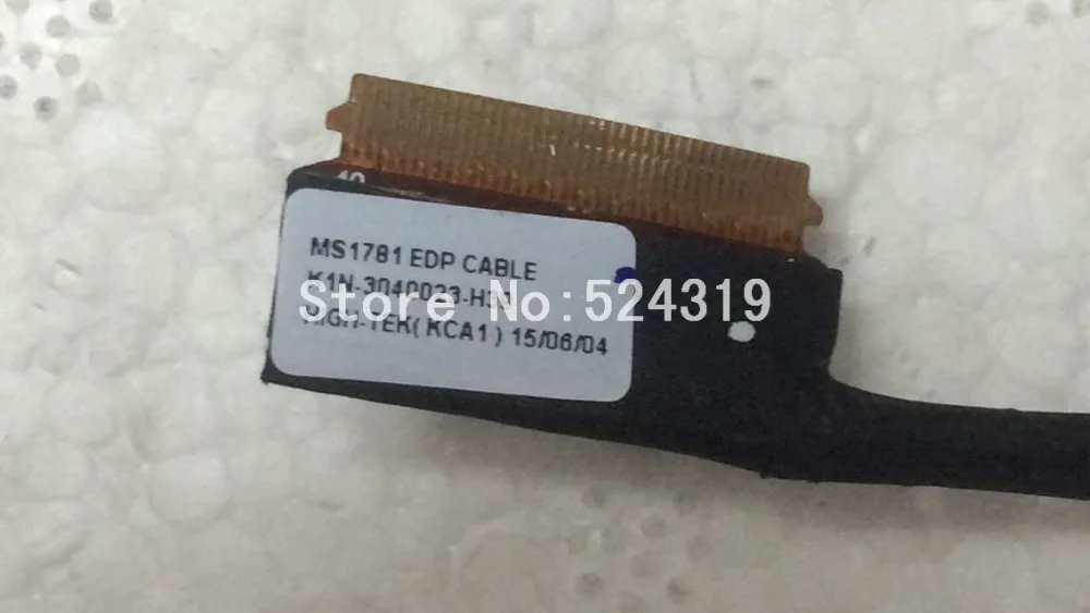 Новый ЖК-кабель для ноутбука MSI MS1781 MS1782 GT72 K1N-3040023-H39 | Компьютеры и офис