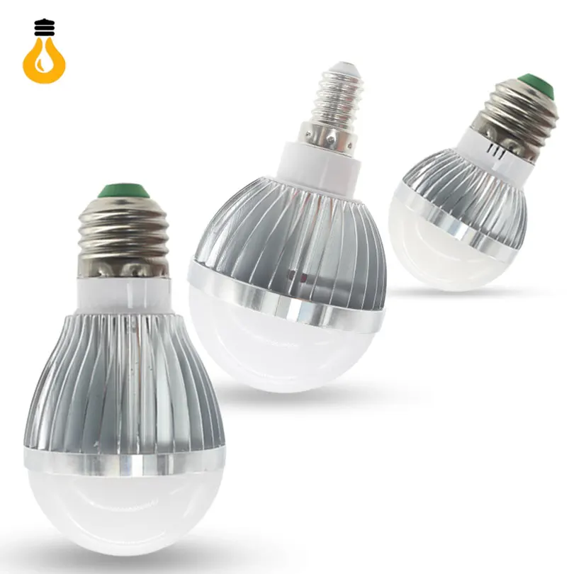 Высокая Мощность светильник светодиодный лампы 9 Вт 15 21 E27 110 В 220 240 лампада