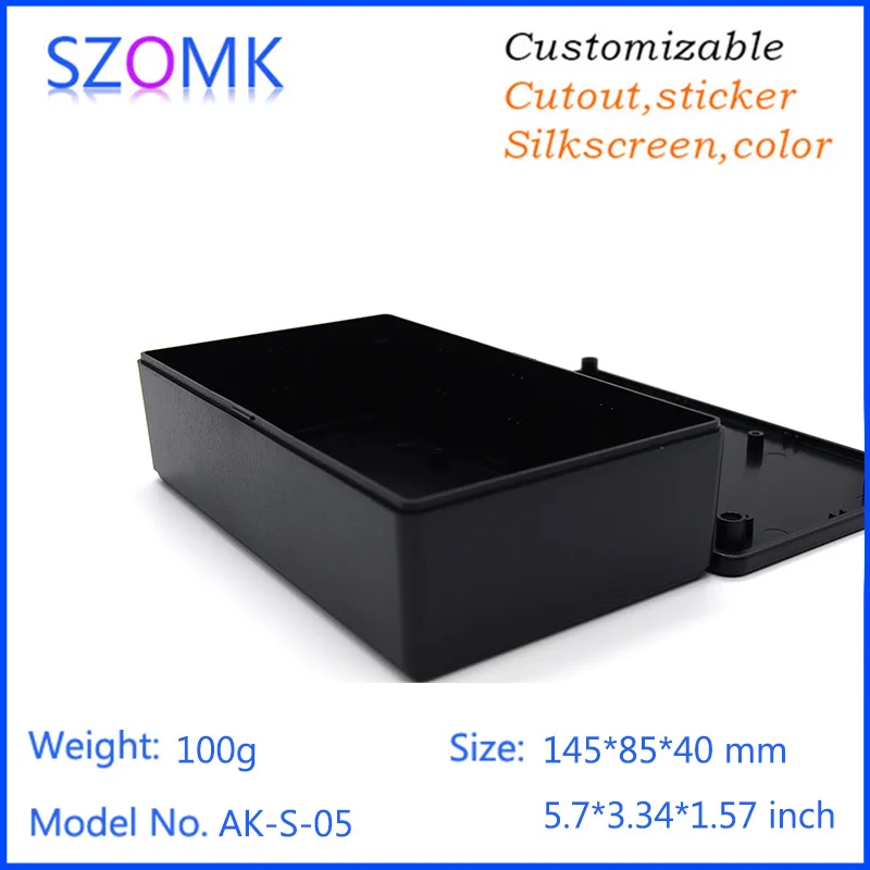 

10pcs DIY szomk high quality controller shell electrical testing enclosure project case electronics distribution box