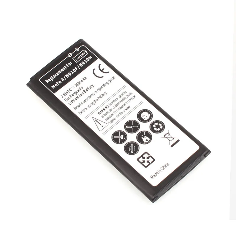 Запасной аккумулятор для Samsung Galaxy Note 4 N9100 3800 мАч|batteria samsung|battery for samsungbattery samsung galaxy |