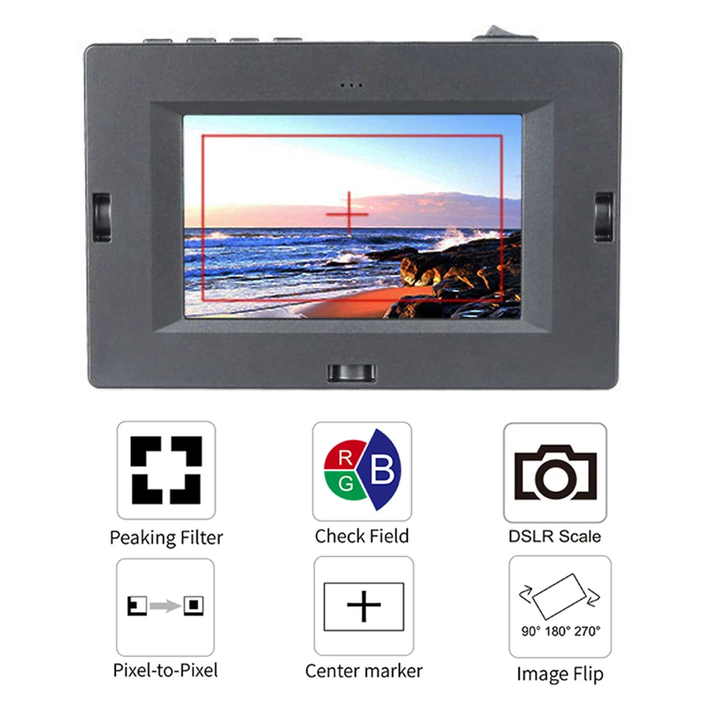 Электронный видоискатель Feelworld S350 3," HD 800x480 ЖК-дисплей 3g SDI HDMI вход EVF 2X увеличение для DSLR видеокамеры