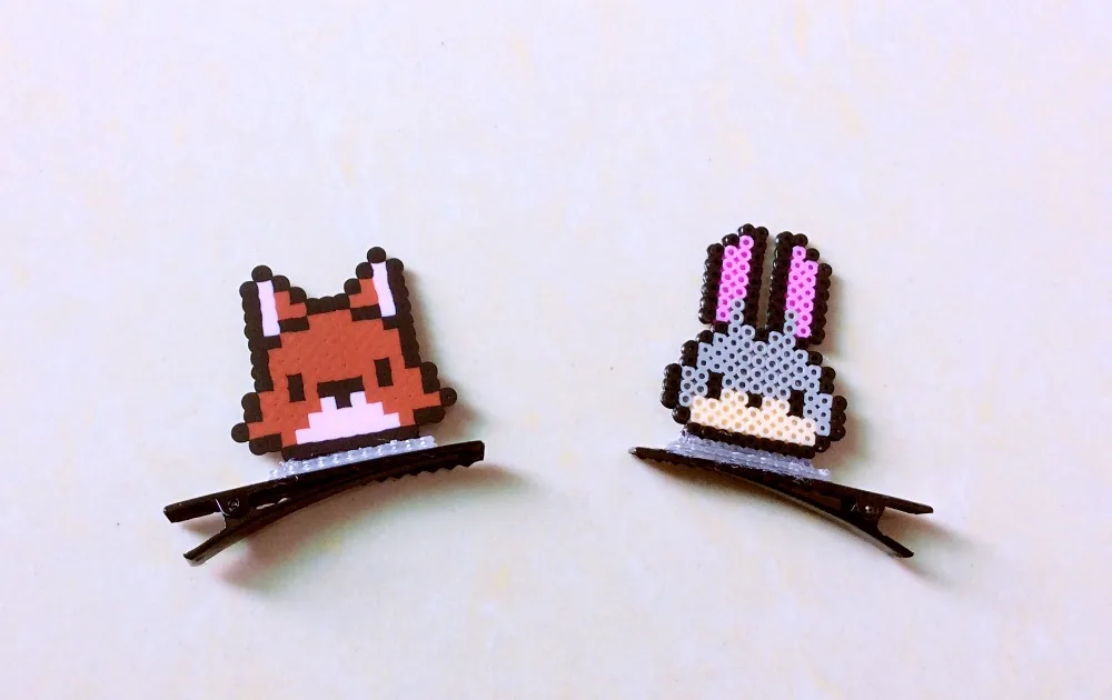 5 шт. 4 см зажим Утконос для игрушек hama/DIY железная бусина|Пазлы| |