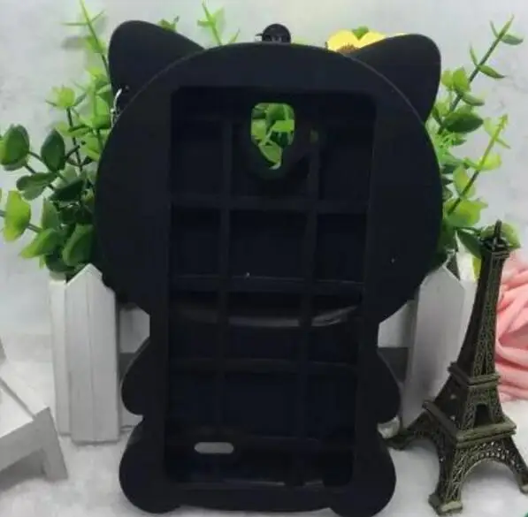 Для lenovo a536 case мягкие силиконовые kitty cat чехол для A536 53 6 3D Обложка Мобильный Телефон