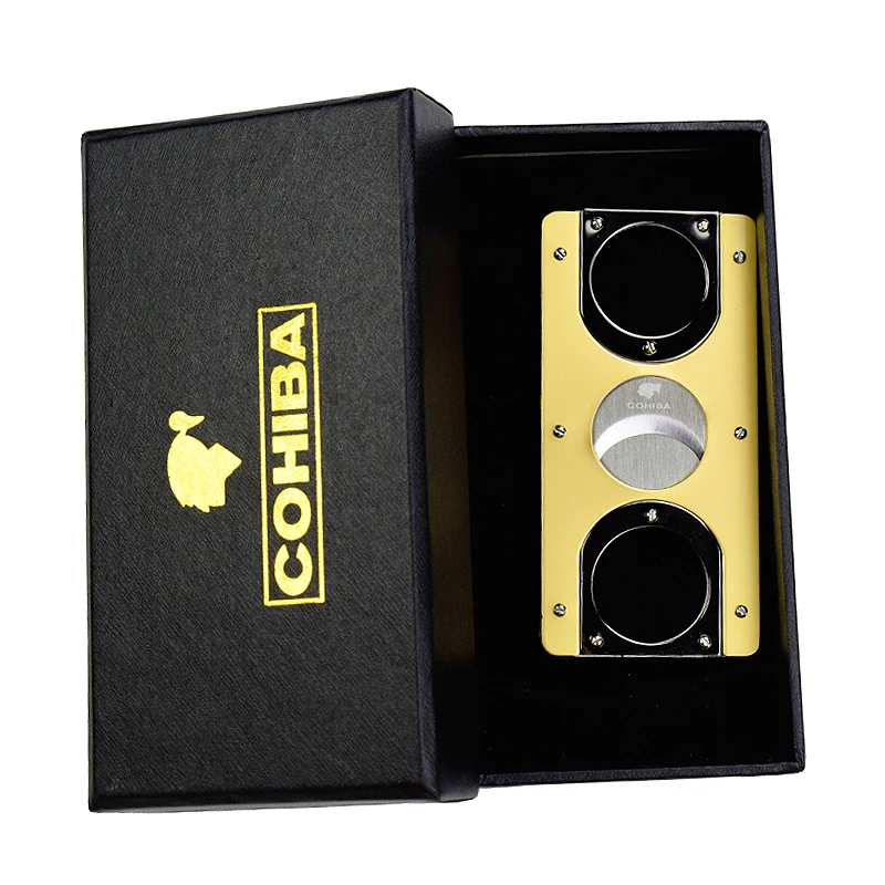 COHIBA новый стиль нержавеющая сталь фонасветильник и модный резак для