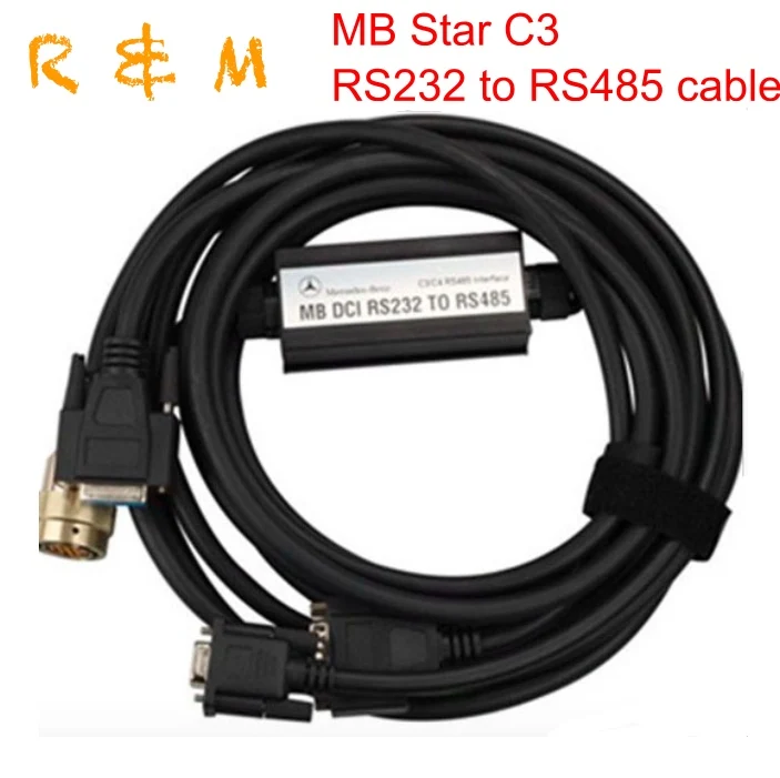 For Ben MB Star C3 RS232 to RS485 Cable OBD2 16PIN and Connector for Multiplexer Car Diagnostic Tools + free ship | Автомобили и