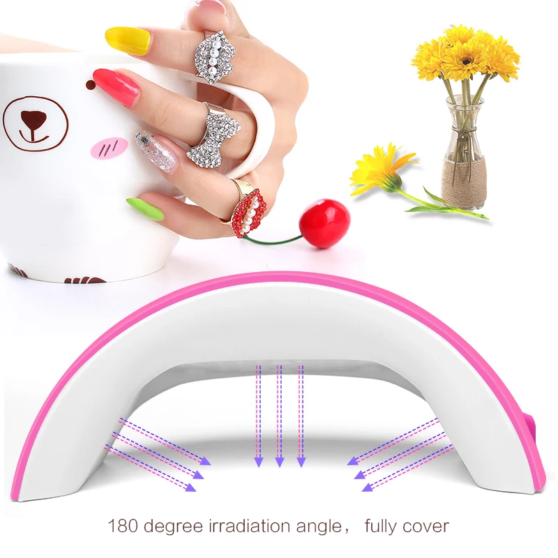 Glitter girl 36W Nail Dryer UV Led Lamp Gel Polish Curing for Manicure Varnish Machine Art Salon Tools | Красота и здоровье