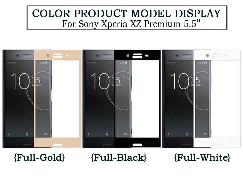Закаленное стекло для sony Xperia XA Ultra XA1 Plus XZS XZ Premium XP XC X Performance XZ1 компактная Защитная пленка для экрана пленка - Цвет: XZ Premium