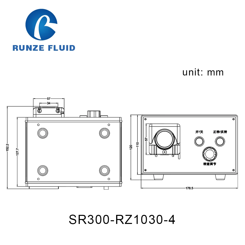 Metering Flip Top Peristaltic Pump Variable Speed Adjustable Flow 0-170ml/min Water Transfer | Обустройство дома