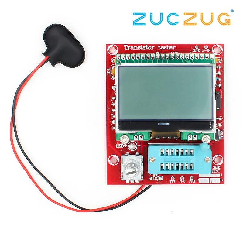 DIY M12864 Графическая версия транзисторный Тестер Комплект LCR ESR PWM