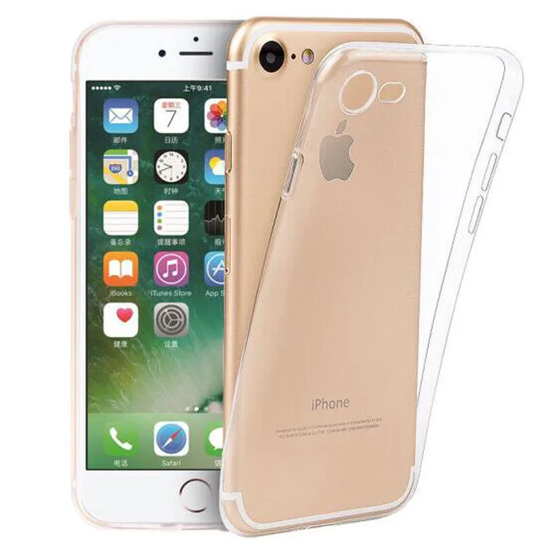 Новинка Роскошный прозрачный силиконовый чехол для IPhone X 8 Plus 6 s 5 5S 6s Iphone 7 плюс