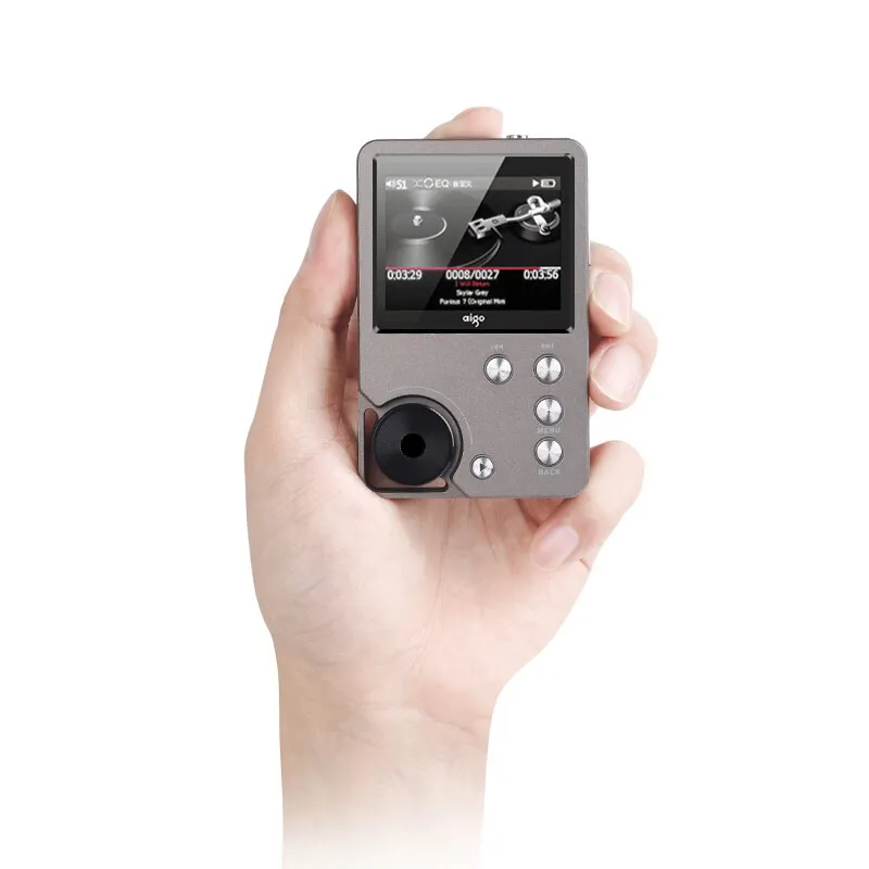 Новый обновленный музыкальный плеер Aigo Hi res Fi без потерь MP3 FLAC портативный mp3 мини