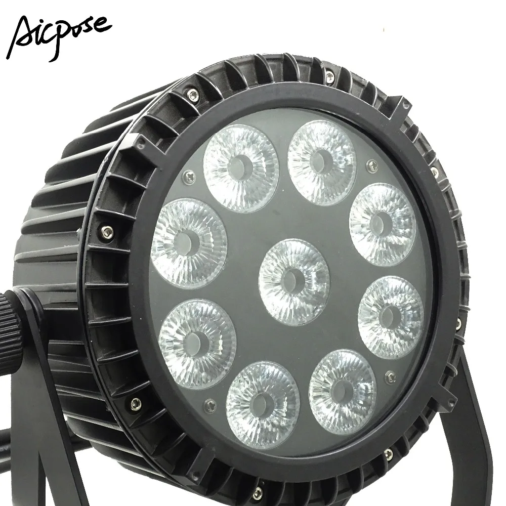 Led Par Light 9*10 Вт RGBW 4 в 1 наружный водонепроницаемый сценический свет IP65