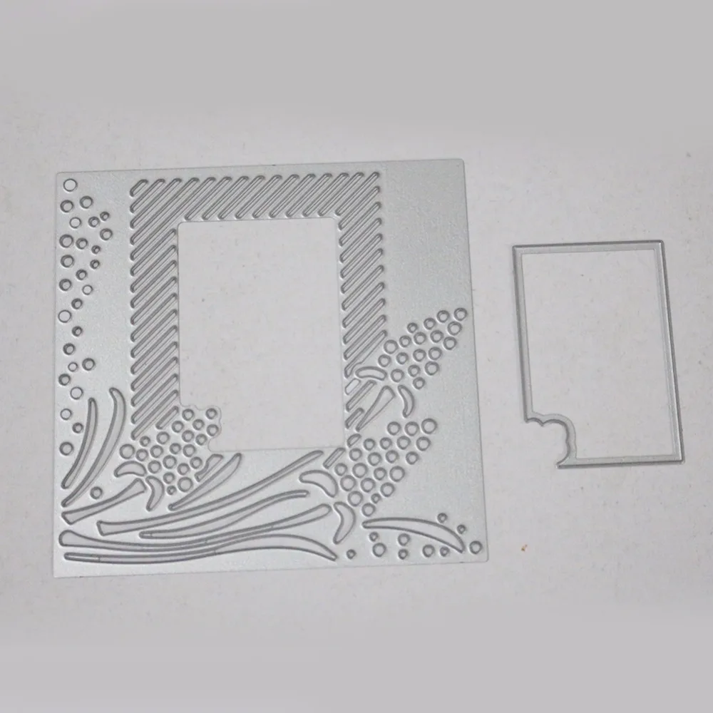 Каркасная металлическая режущая штамповка для скрапбукинга тиснение трафарет