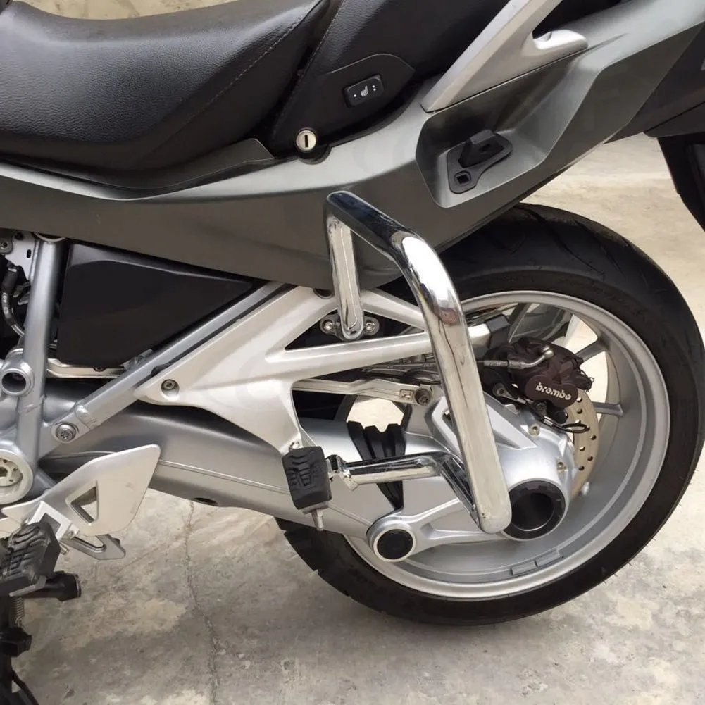 

For BMW R1200RT 2014-2017 Black Rear Engine Guard Protection Highway Crash Bar Protector Motorcycle Accessories Parts