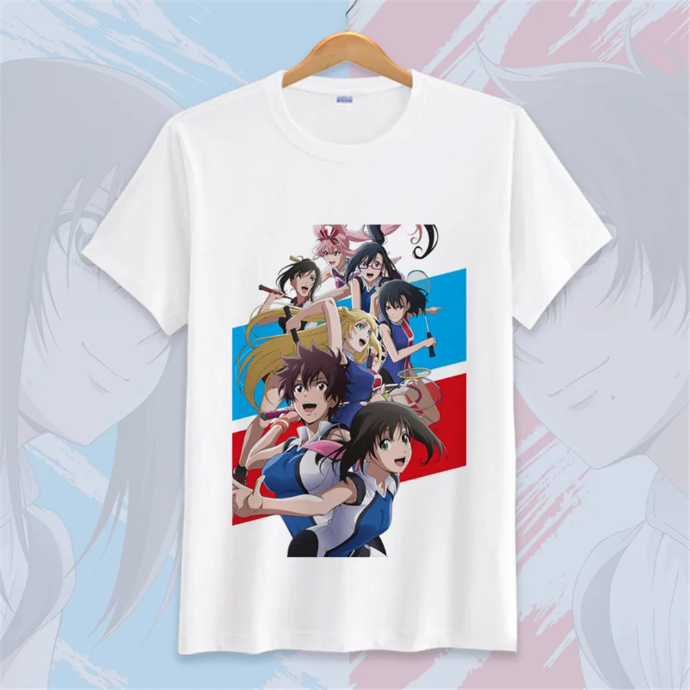 Новый аниме Hanebado! Костюмы для косплея Hanesaki Ayano Riko Izumi Базовая футболка с принтом