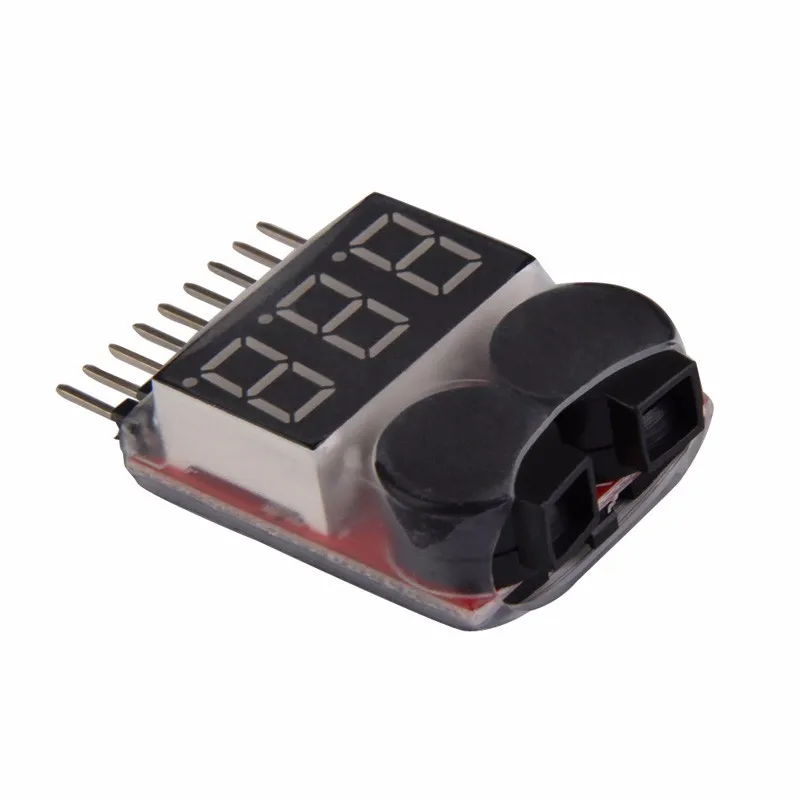 Тестер Напряжения аккумулятора Lipo измеритель напряжения индикатор двойной