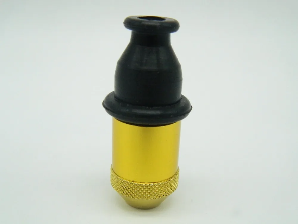 Мини-табачная трубка в форме пули 1 шт. металлическая для курения сигарет и специй