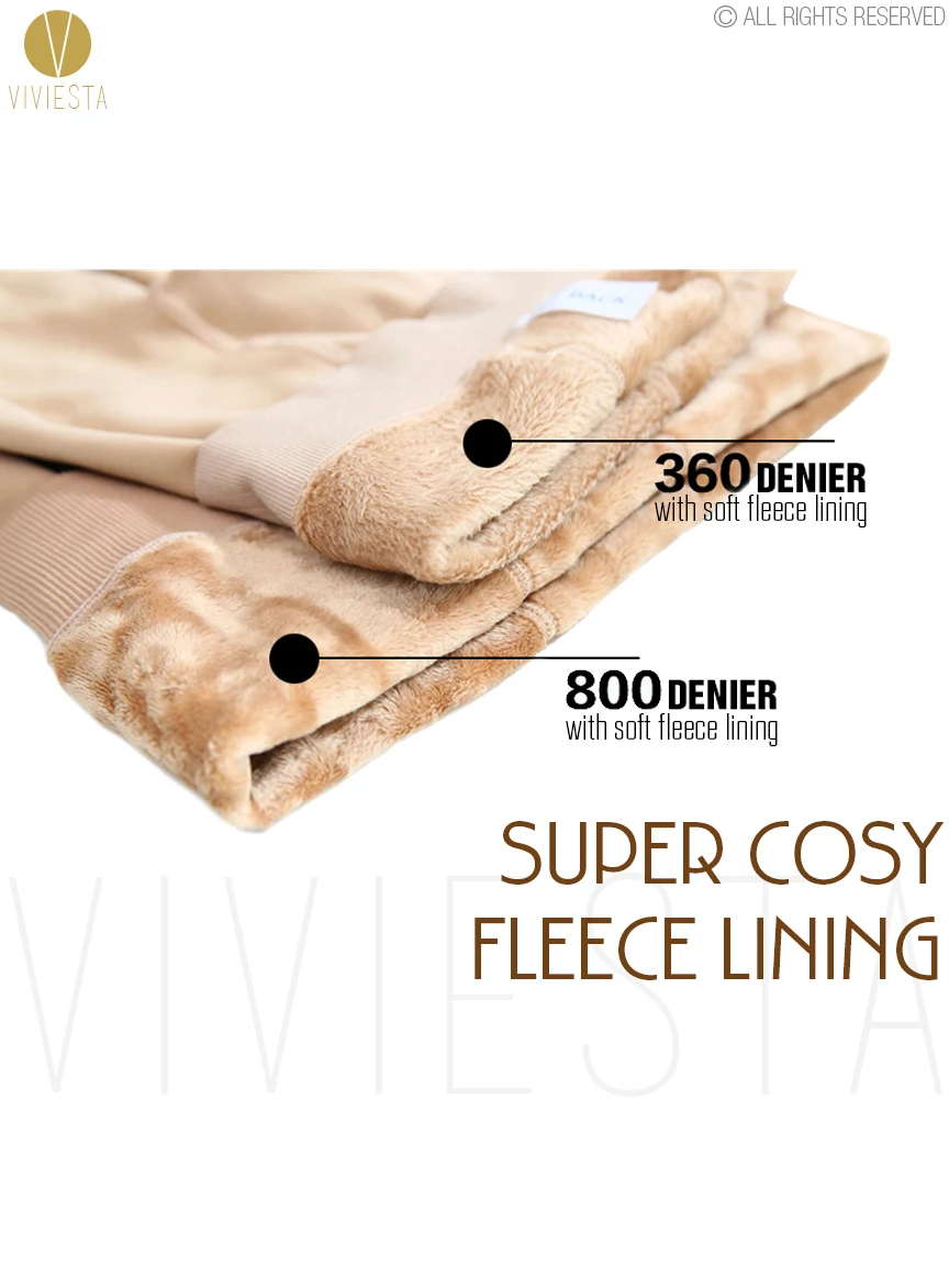 Флисовые леггинсы с подкладкой для коррекции фигуры-800D женские цветные