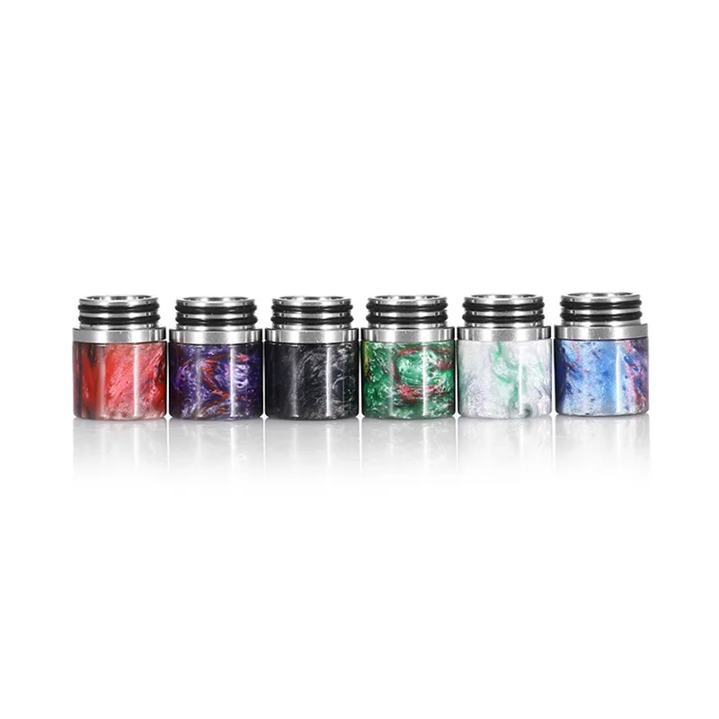 810 капельный наконечник из смолы Driptip нержавеющей стали Vape Капельное Mtl мундштук