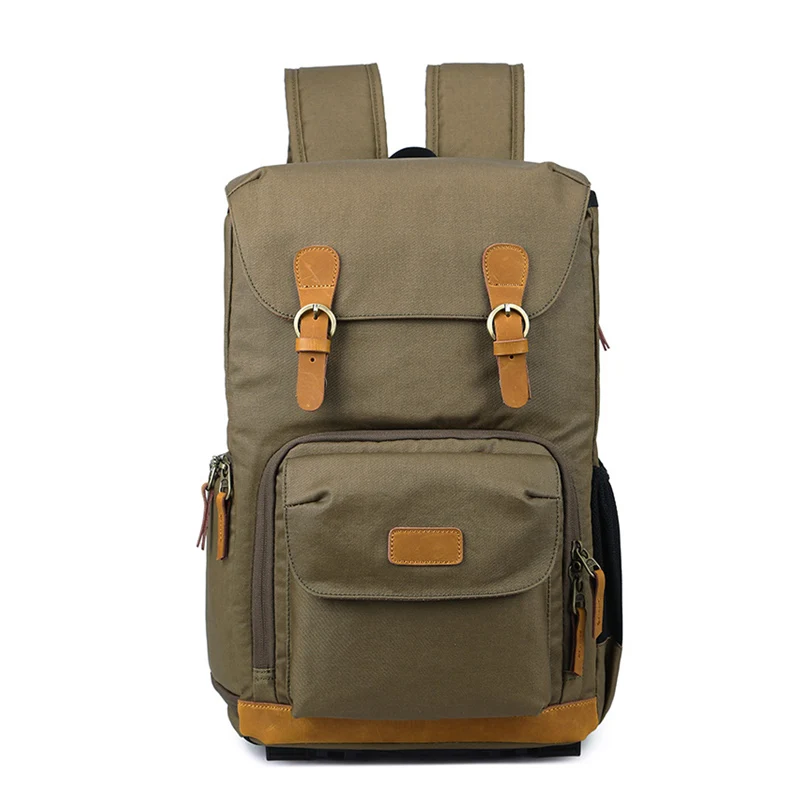New Style Canvas Waterproof Camera Backpack Video Photography Bag Multi-functiona DSLR for Canon Nikon Sony bag case |